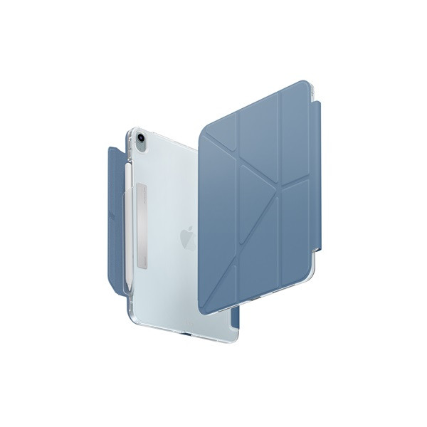 Apple iPad Air 13 (2024), mappa tok, Apple Pencil tartóval, mágneses záródás, Origami Smart Case, Uniq Camden, kék (S96238)
