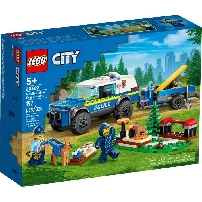 LEGO City 60369 Výcvik policejních psů v terénu (60369)