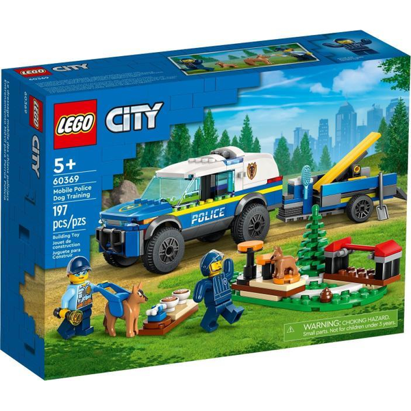 LEGO City 60369 Výcvik policejních psů v terénu