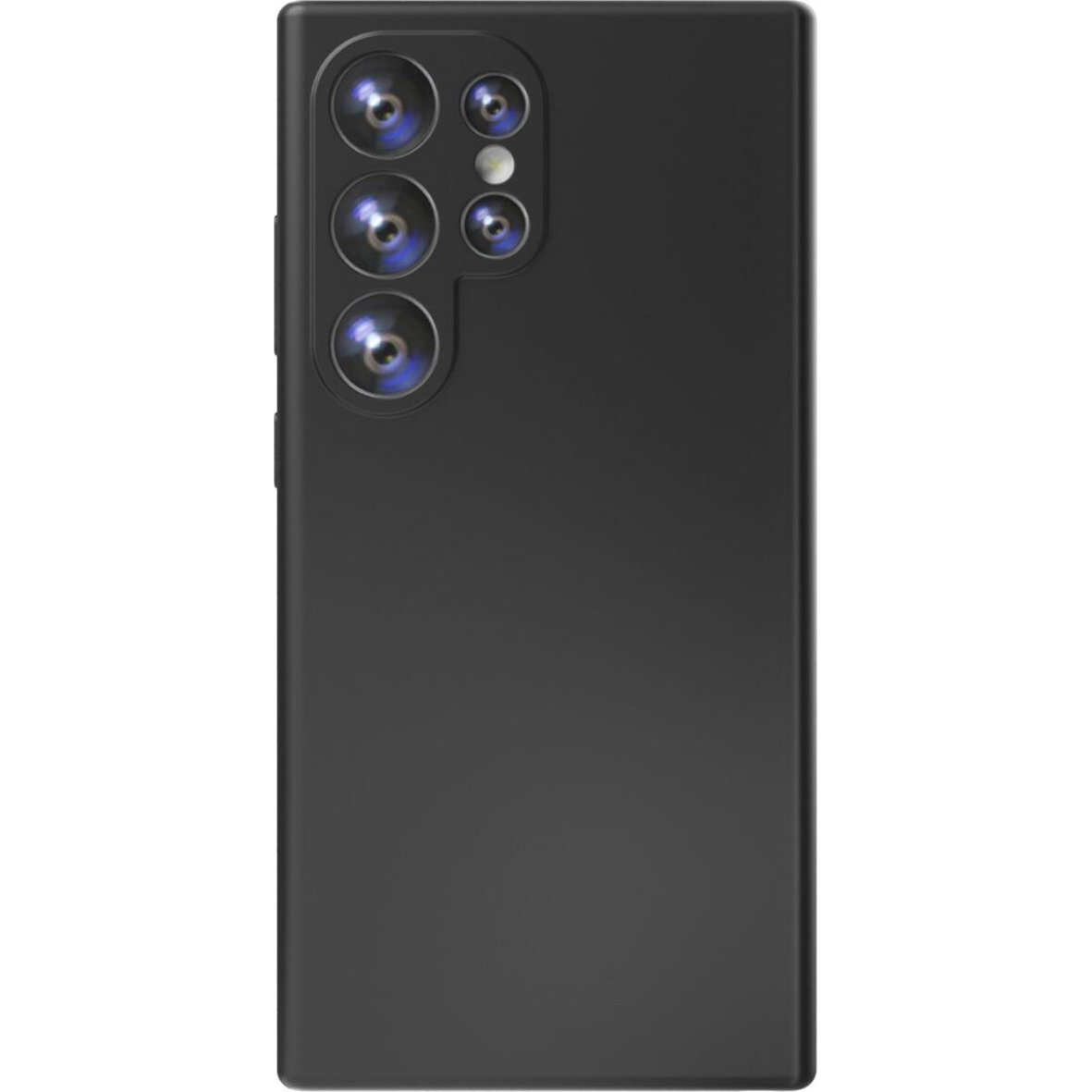 4Smarts 4smarts Silikon Case Cupertino für Samsu Cover Galaxy S24 Ultra Fekete 540980 (540980)