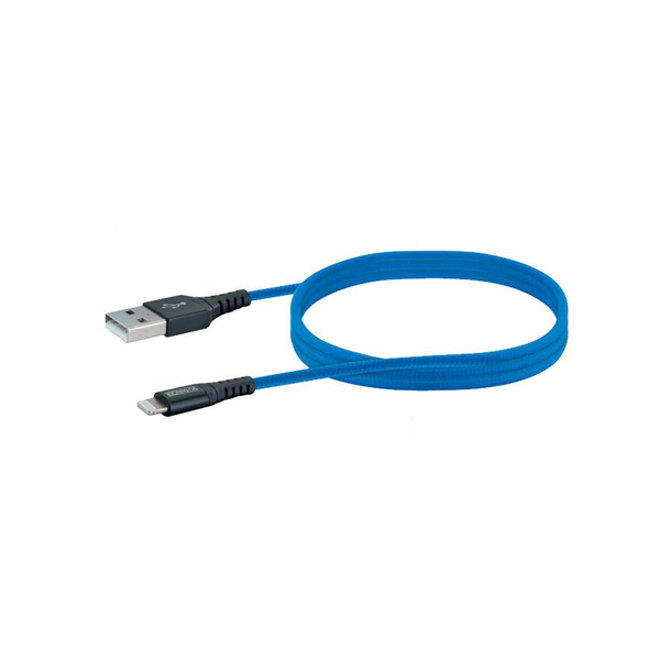 Schwaiger USB-Kabel 2.0 St. A->Apple Lightning 1,20m blau (LPRO440501)