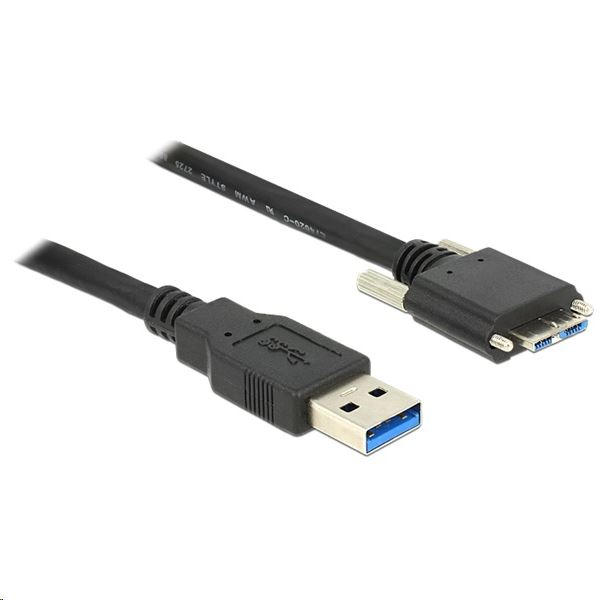 Кабел Delock, 83598, USB 3.0 A към USB 3.0 Micro-B, 2 м