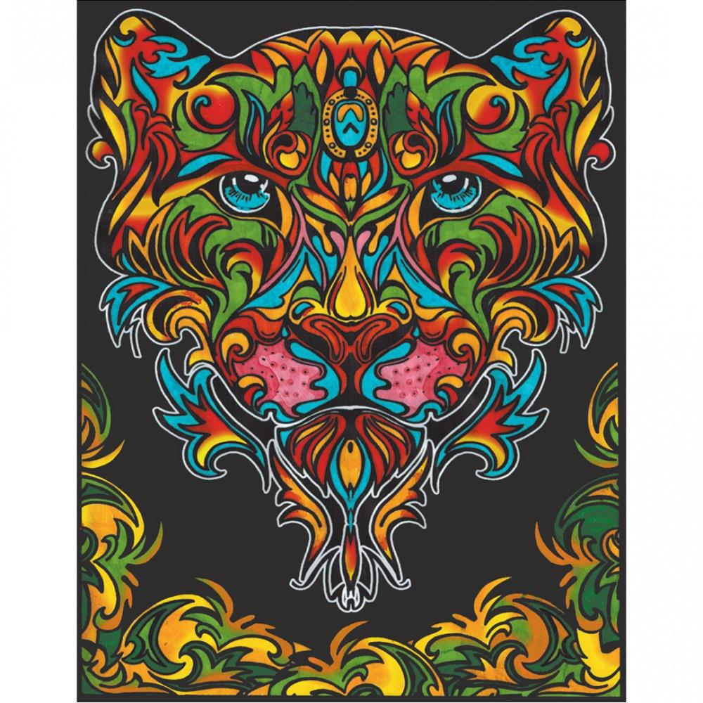 Colorvelvet Bársony kép - Leopárd (CVL98)