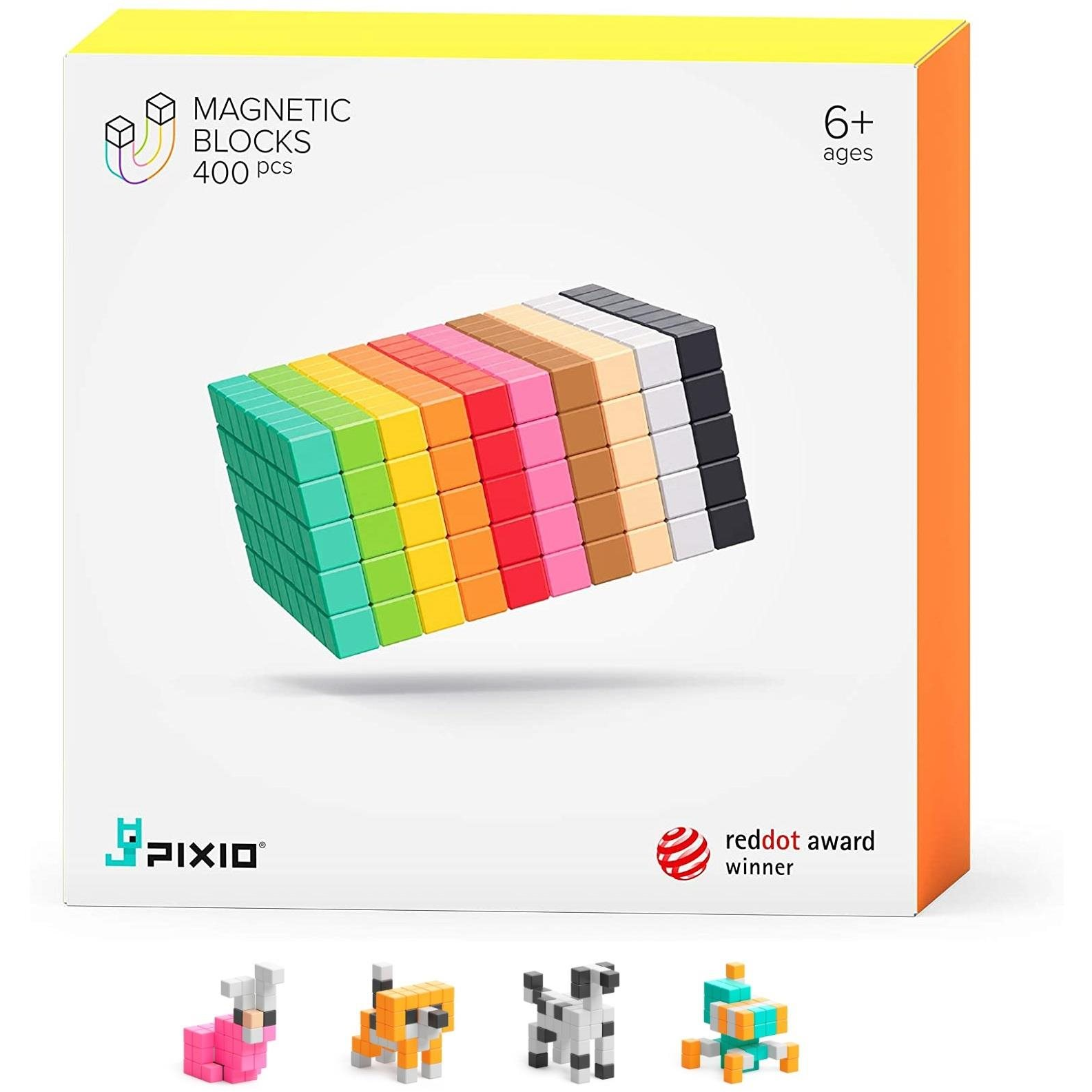 PIXIO-400 Smart mágneses építőkészlet 400 darabos (20104)