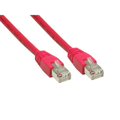 Patch cable 3.0m Cat6 2x RJ45 PIM red