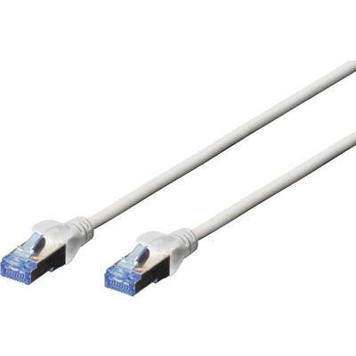 DIGITUS Patchkabel RJ45 SF/UTP Cat5e  3.00m grau Polybeutel