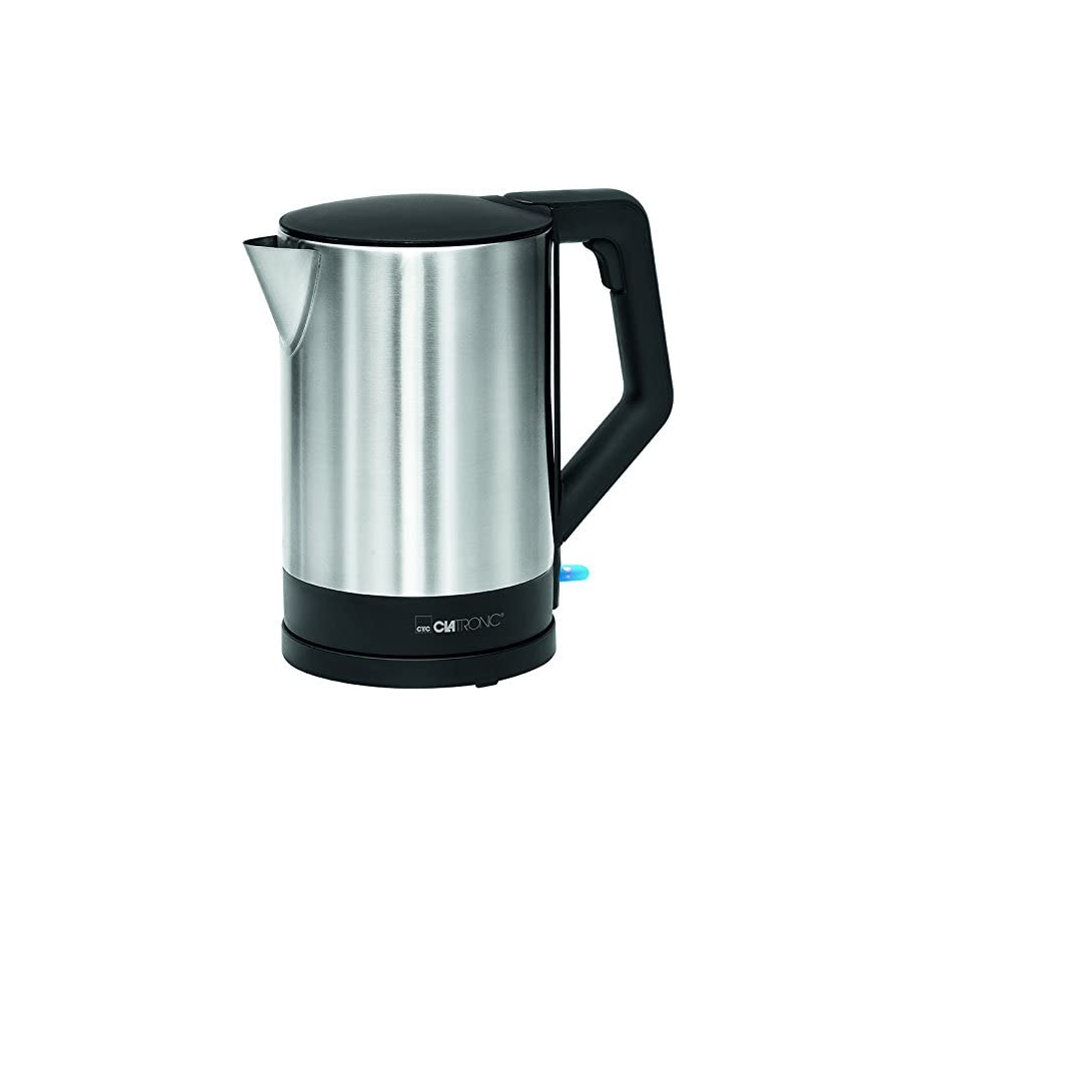 Clatronic WKS 3692 1.5L Vízforraló - Rozsdamentes acél/Fekete (263833)