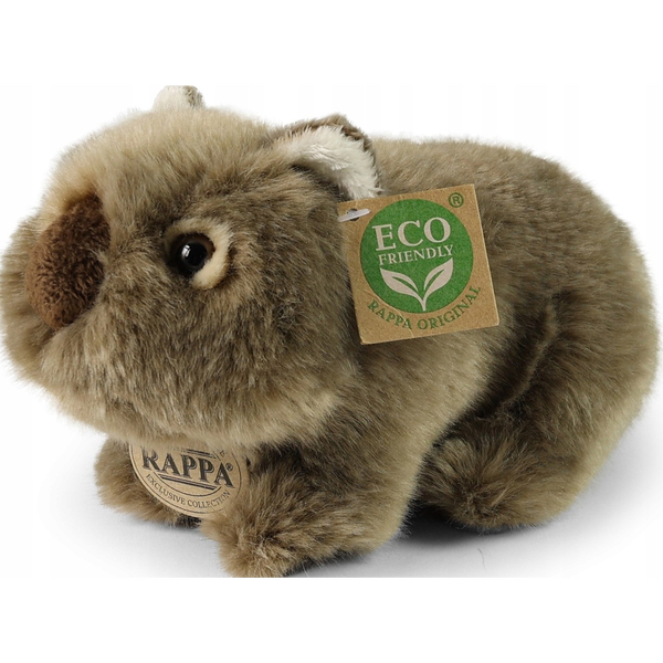 Rappa - Pluszowa realistyczna maskotka Wombat 20 cm Eco-Friendly