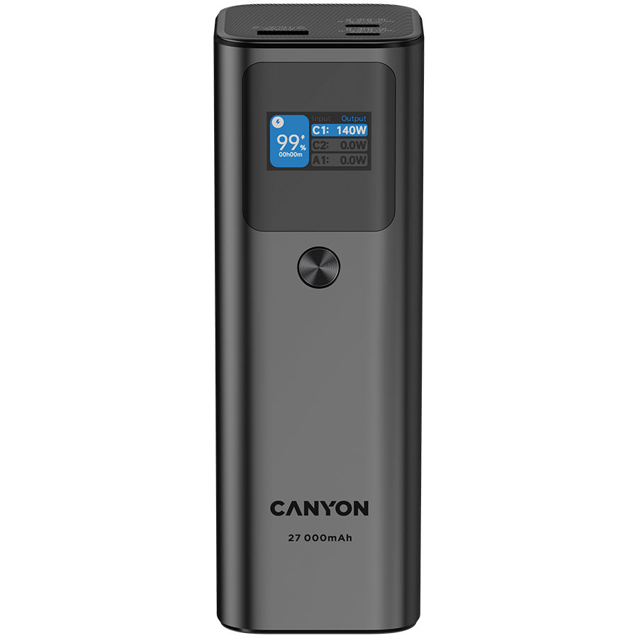 Canyon PB-2010 Power Bank - Fekete (CNE-CPB2010DG)