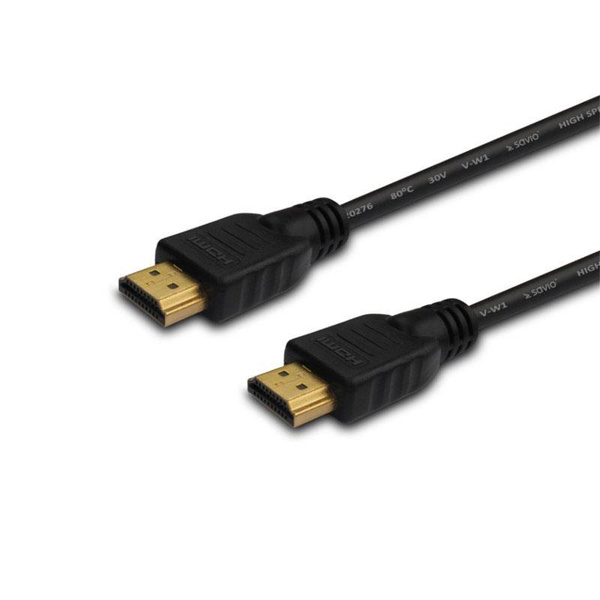 Savio Nagy sebességű HDMI kábel Ethernettel 15.0m Fekete