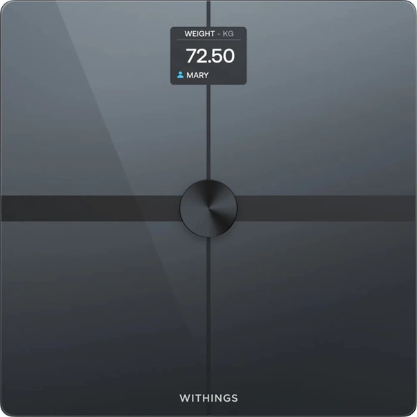 Withings Body Smart All-Inter Okos Személymérleg Max 200kg - Fekete