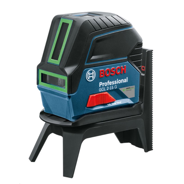 Bosch GCL 2-15 G Lijn-/puntlaser 10 m 500-540 nm (< 10 mW)