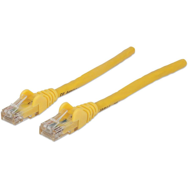 Intellinet Cat6 UTP, 1m netværkskabel Gul U/UTP (UTP)
