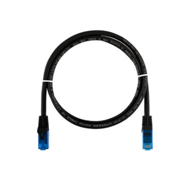 Nikomax Patch kábel UTP, CAT6, LSZH, Essential Series, 3m, fekete (NMC-PC4UE55B-ES-030-C-BK)