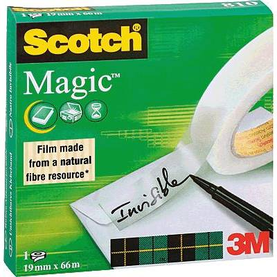 3M SCOTCH® Magic 810 7100027117 Ragasztószalag Scotch® Magic 810 Matt (H x Sz) 66 m x 19 mm 66 m (7100027117)