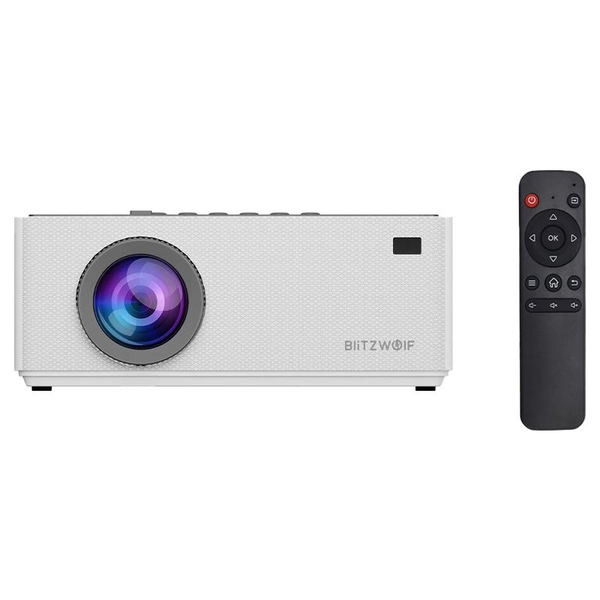 BLITZWOLF PROJEKTOR LED 1920 X 1080 HDMI USB AV 9800 LM S DÁLKOVÝM