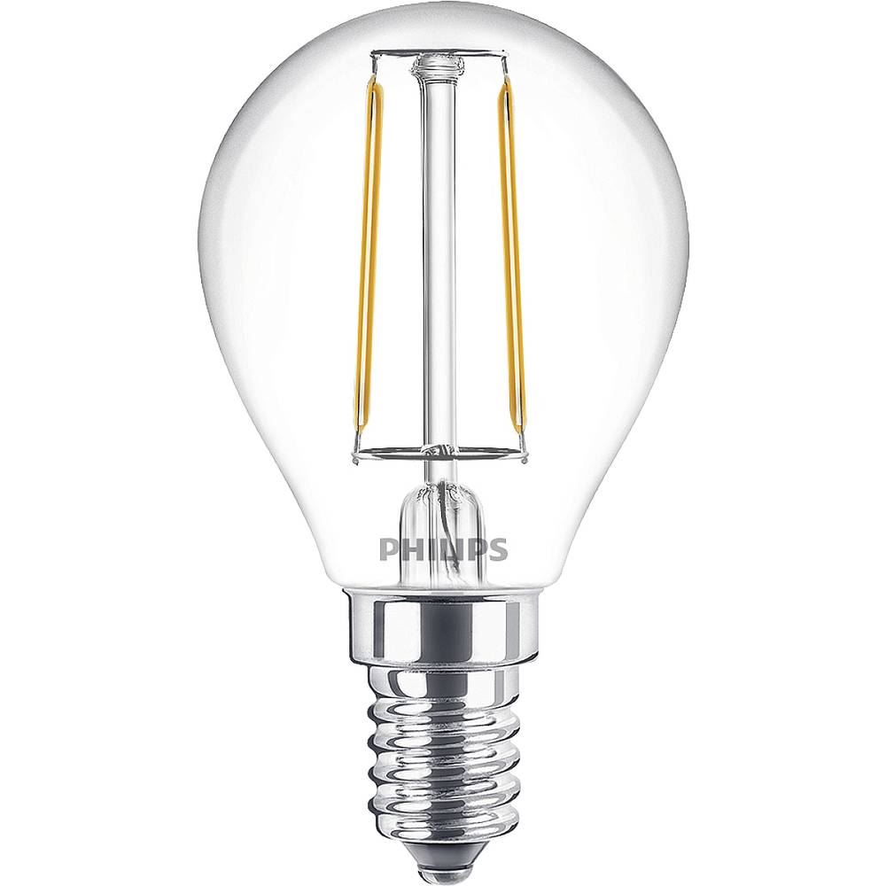 Philips E14 2W LED fényforrás meleg fehér (77755500) (philips77755500)
