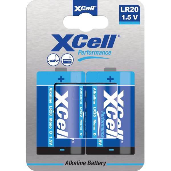 Góliátelem XCell LR20HP Alkáli mangán 1.5 V 2 db