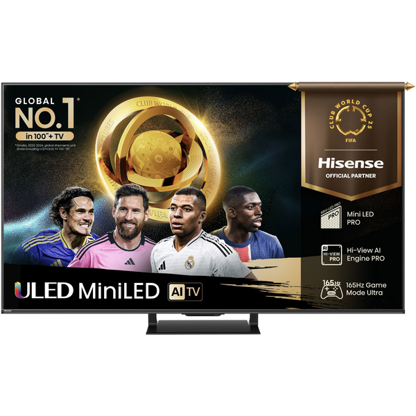 Hisense 55U7Q PRO 139,7 cm (55") 4K Ultra HD Smart TV Wi-Fi Čierna 500 cd/m²