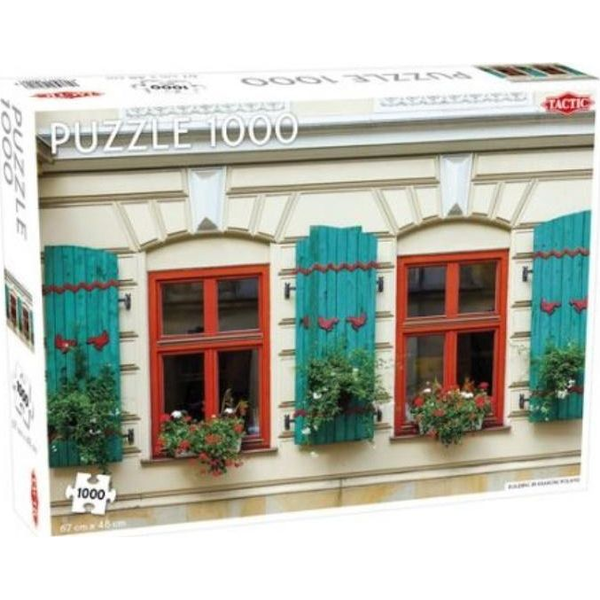 Tactic Building in Krakow, Poland 1000 pcs Puslespil 1000 stk By