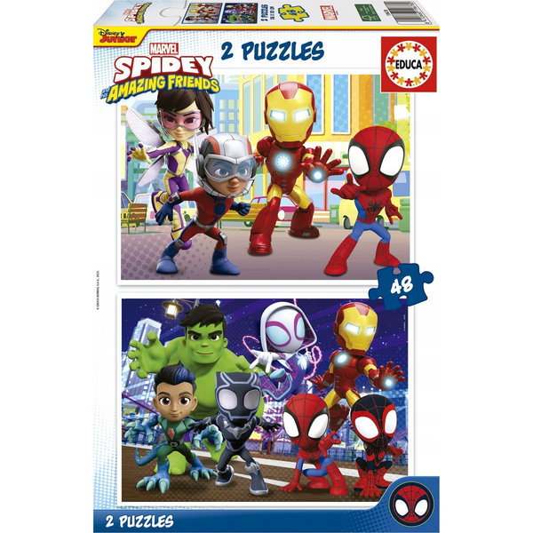 Puzzle - 2x48 Spidey & Amazing Friends (19678)