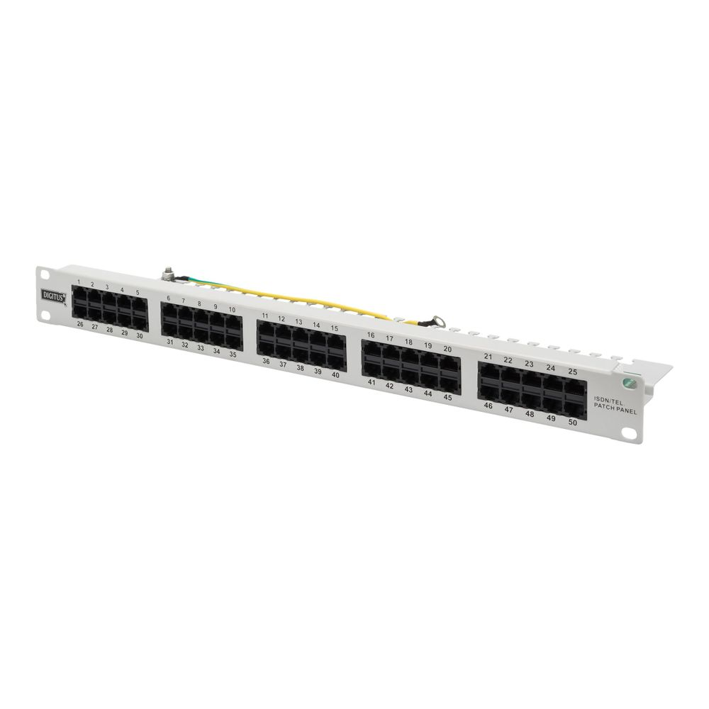 Digitus 50-port Patch Panel 1U Grey (DN-91350-1)