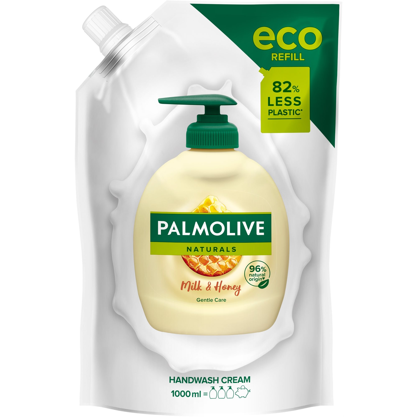 PALMOLIVE Naturals Milk &amp; Honey Hand Soap Refill 1000 ml (8714789992013)
