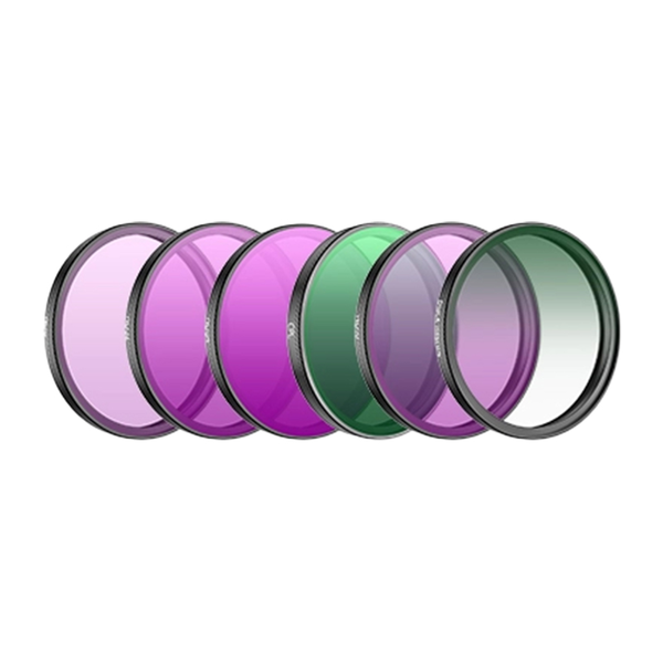 SUNNYLIFE OA6-FI109 CPL/ND8/ND16/ND32/ND64/Black Mist 1/4 szűrőkészlet DJI Action 6-hoz OA6-FI109