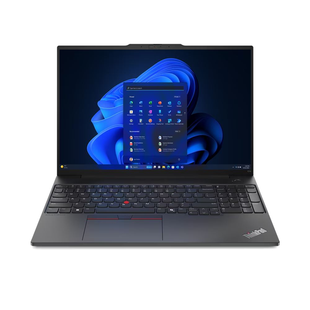 Lenovo ThinkPad E16 Gen 2 (Intel) Laptop fekete (21MA003SHV) (21MA003SHV)