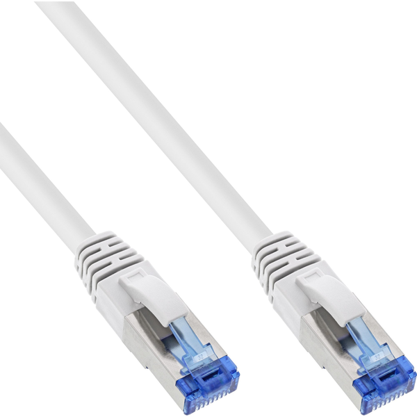  InLine 25pcs. Bulk-Pack InLine® Patch Cable S/FTP PiMF Cat.6A halogen free 500MHz white 3m