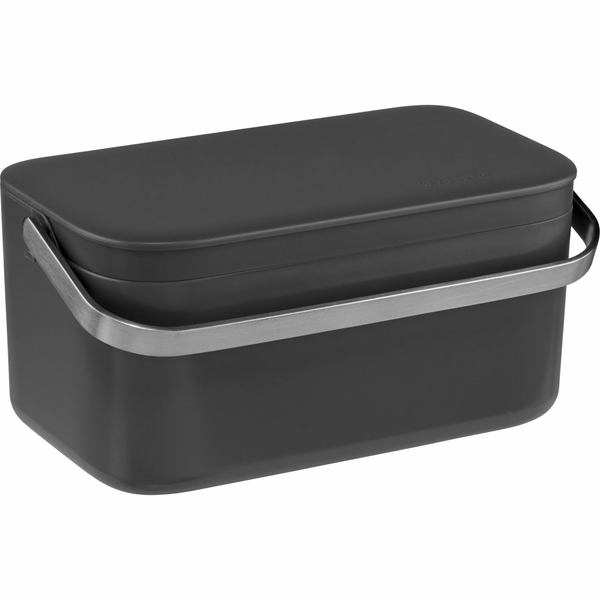 Brabantia 117541 Szerves hulladékgyűjtő Asztali Szemetes 1,8L - Szürke