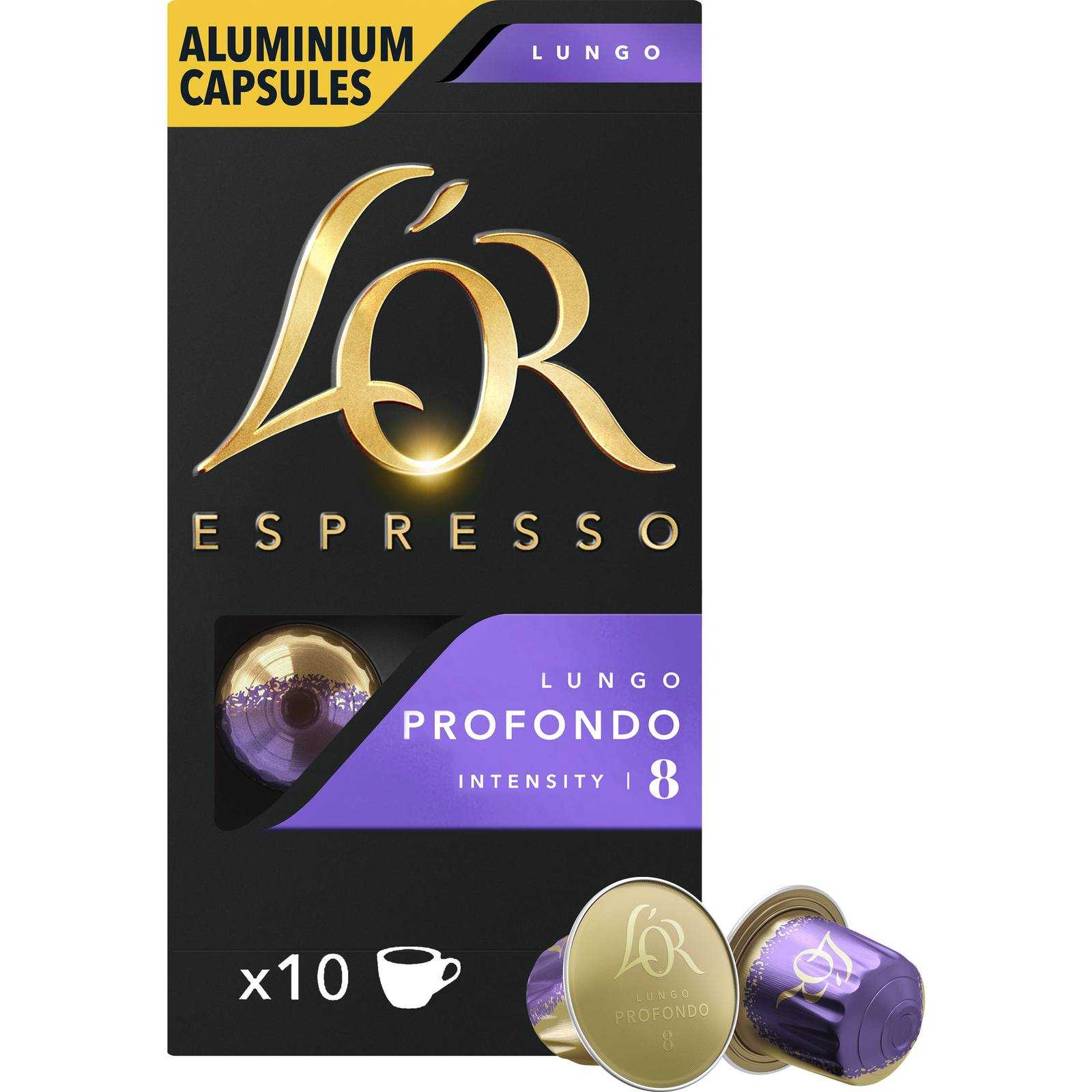 Douwe Egberts L`OR Lungo Profondo 10 db kávékapszula (SPK595)