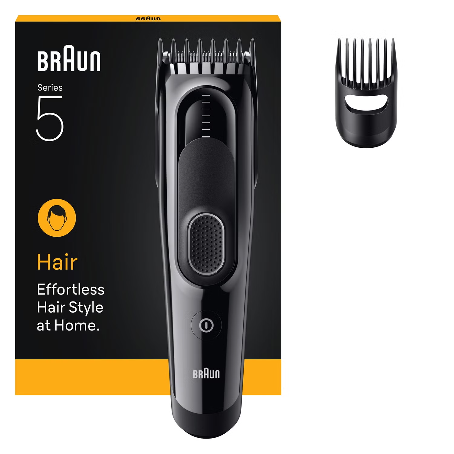 Braun HC5510 zastrihávač fúzov a vlasov Čierna 9 Nikel-Metal Hydrid (nimh) (251039)