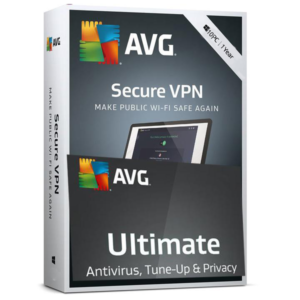 AVG Ultimate + VPN - 10 eszköz / 1 év