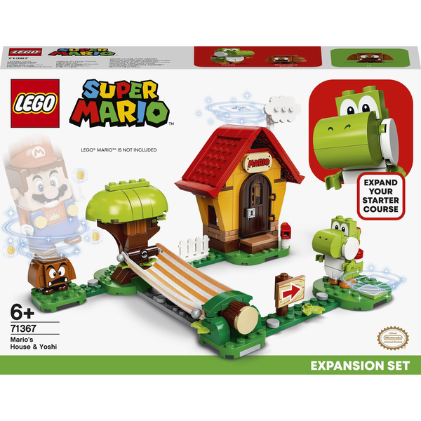 LEGO Super Mario - Set de Expansión: Casa de Mario y Yoshi  + 6 años - 71367