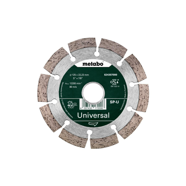 Metabo 624307000 Gyémánt bevonatú vágótárcsa Ø 125 mm 1 db