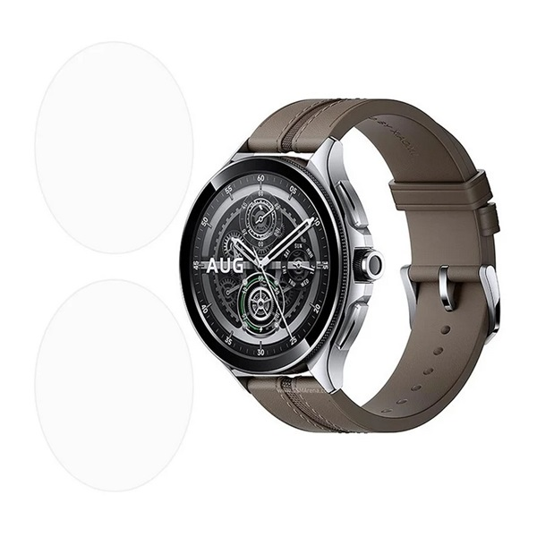 gigapack Kijelzővédő üveg 2db (2.5D, 9H) ÁTLÁTSZÓ Xiaomi Watch 2 Pro / Watch 2 Pro 4G (GP-158968)