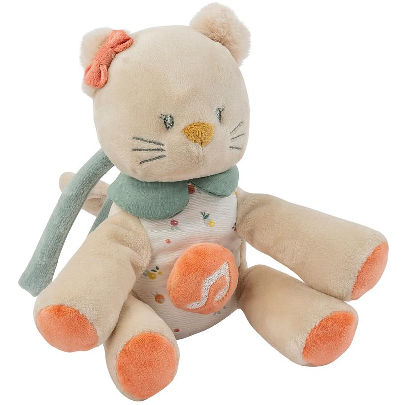 Nattou Mila, Zoe & Lana zenélő cica Lana (5414673266079)