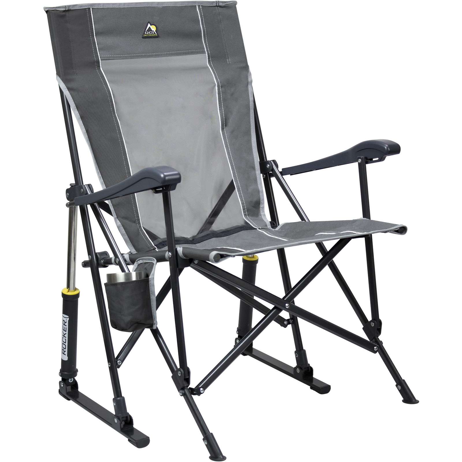 GCI Outdoor RoadTrip Rocker Mercury Gray (37665)