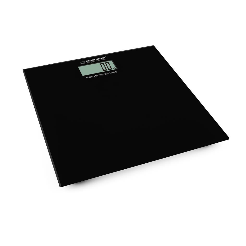 Esperanza Aerobic fürdőszobai mérleg fekete (EBS002K) (EBS002K)