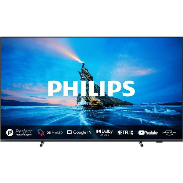 Philips 65PML8709/12 Fernseher 165,1 cm (65") 4K Ultra HD Smart-TV WLAN Anthrazit, Grau