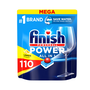 Таблетки за съдомиялна Finish Power All in 1, Лимон, 110 бр