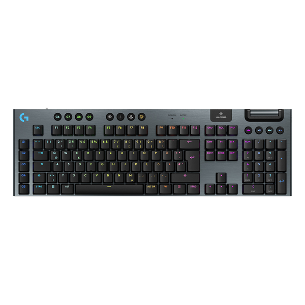 G915 X LIGHTSPEED (schwarz, DE-Layout, GL Tactile, GL Tactile Switches)