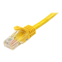 StarTech.com 45PAT5MYL sieťový kábel Žltá 5 m Cat5e U/UTP (UTP)
