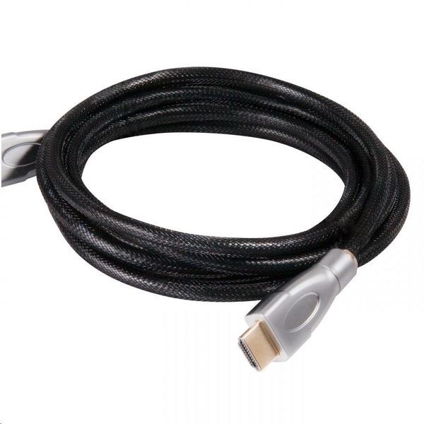 CLUB3D HDMI™ 2.0 High Speed Cable 3Meter UHD 4K/60Hz HDMI kabel 3 m HDMI Typ A (standardní) Černá, Stříbrná