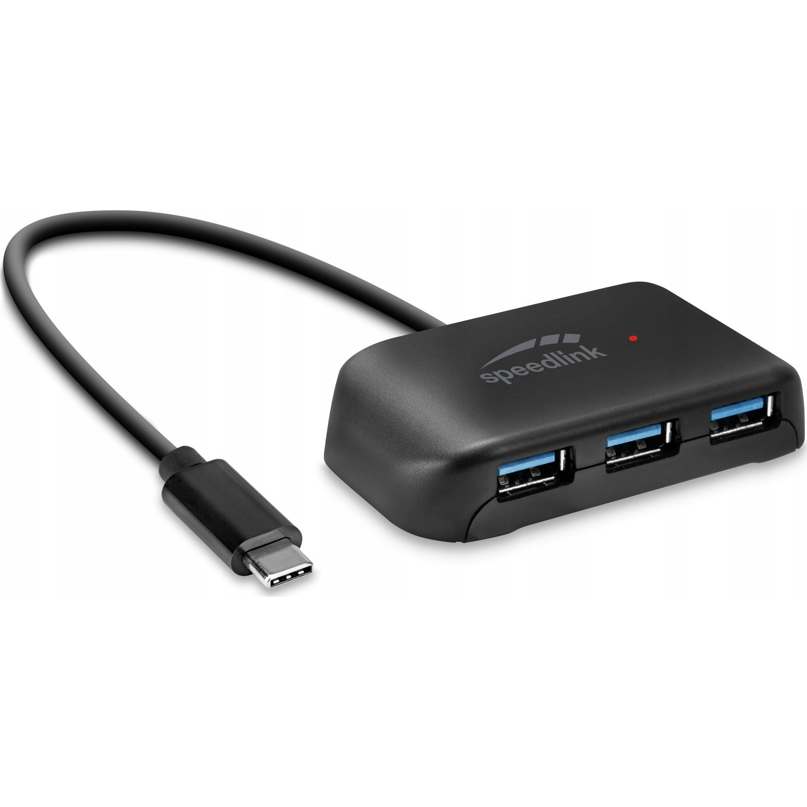 Speedlink Snappy Evo USB Hub Black (SL-140203-BK)