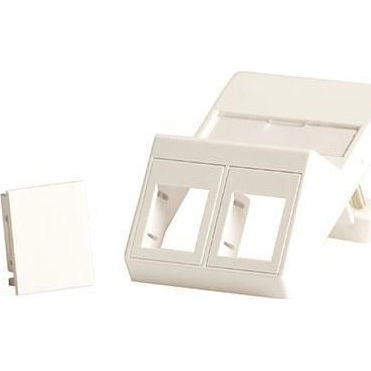 Lanview LVN126105 Placca copripresa e copri interruttori Bianco