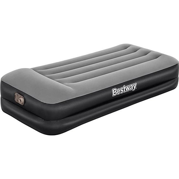 Bestway 67401 / 23 luftmadras Enkelmadras Sort, Grå Unisex