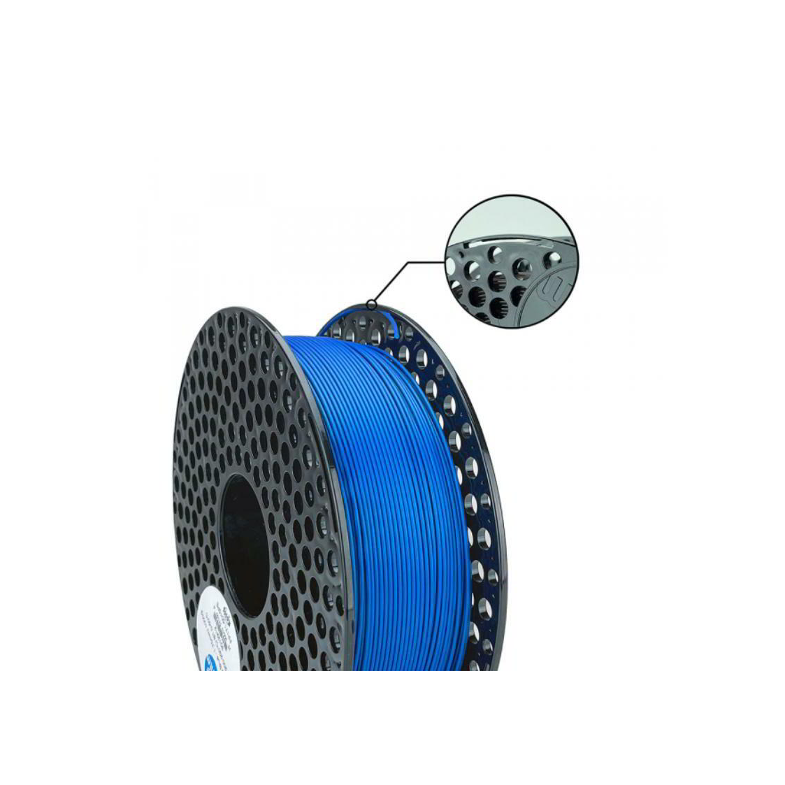 AzureFilm Filament PLA 1.75mm 1 kg - Gyöngyhatású kék (FP171-5015)