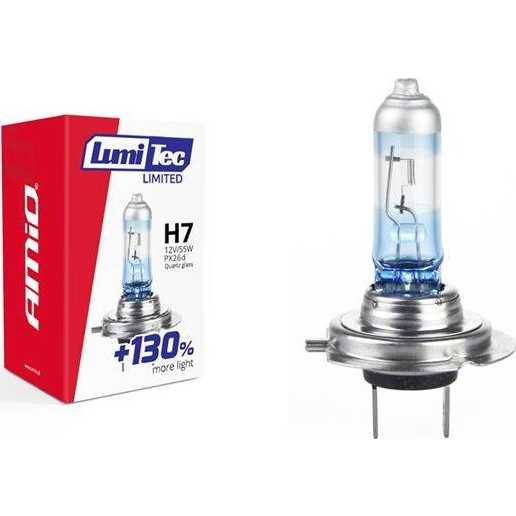 H7 izzó +130% emelt fényerővel 1db